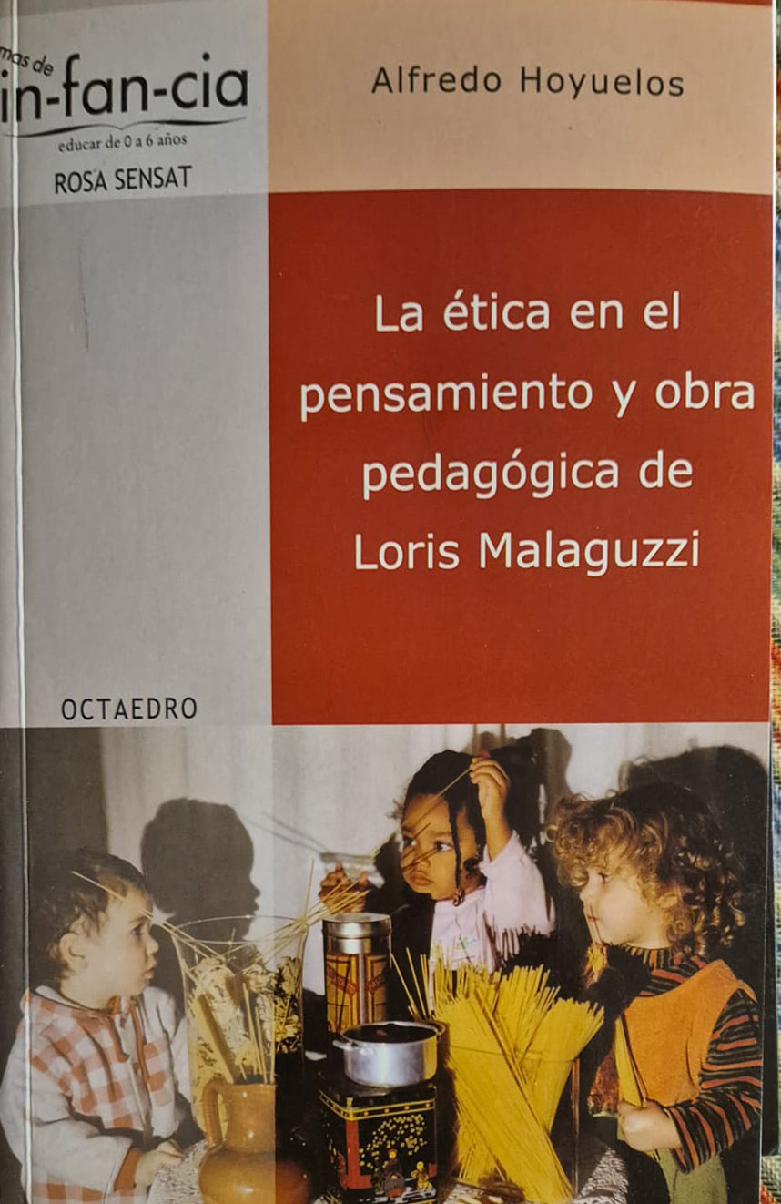 Coberta de La ética en el pensamiento y obra pedagógica de Loris malaguzzi